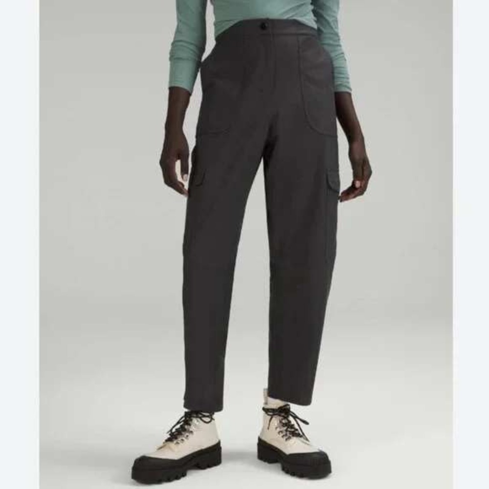 Lululemon Light Utilitech Cargo Pocket High-Rise Pant 27 Graphite Grey Gorpcore
